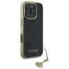 Guess GUHCP16LGF4GGR iPhone 16 Pro 6.3  czarny/black hardcase 4G Charms Collection